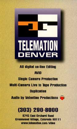 Telemation Productions Ad