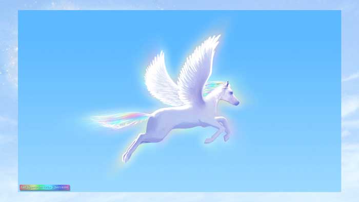 Pegasus Flying