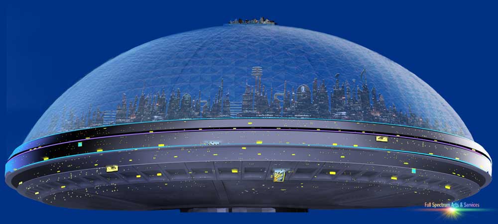 Domed cities of Earth Station