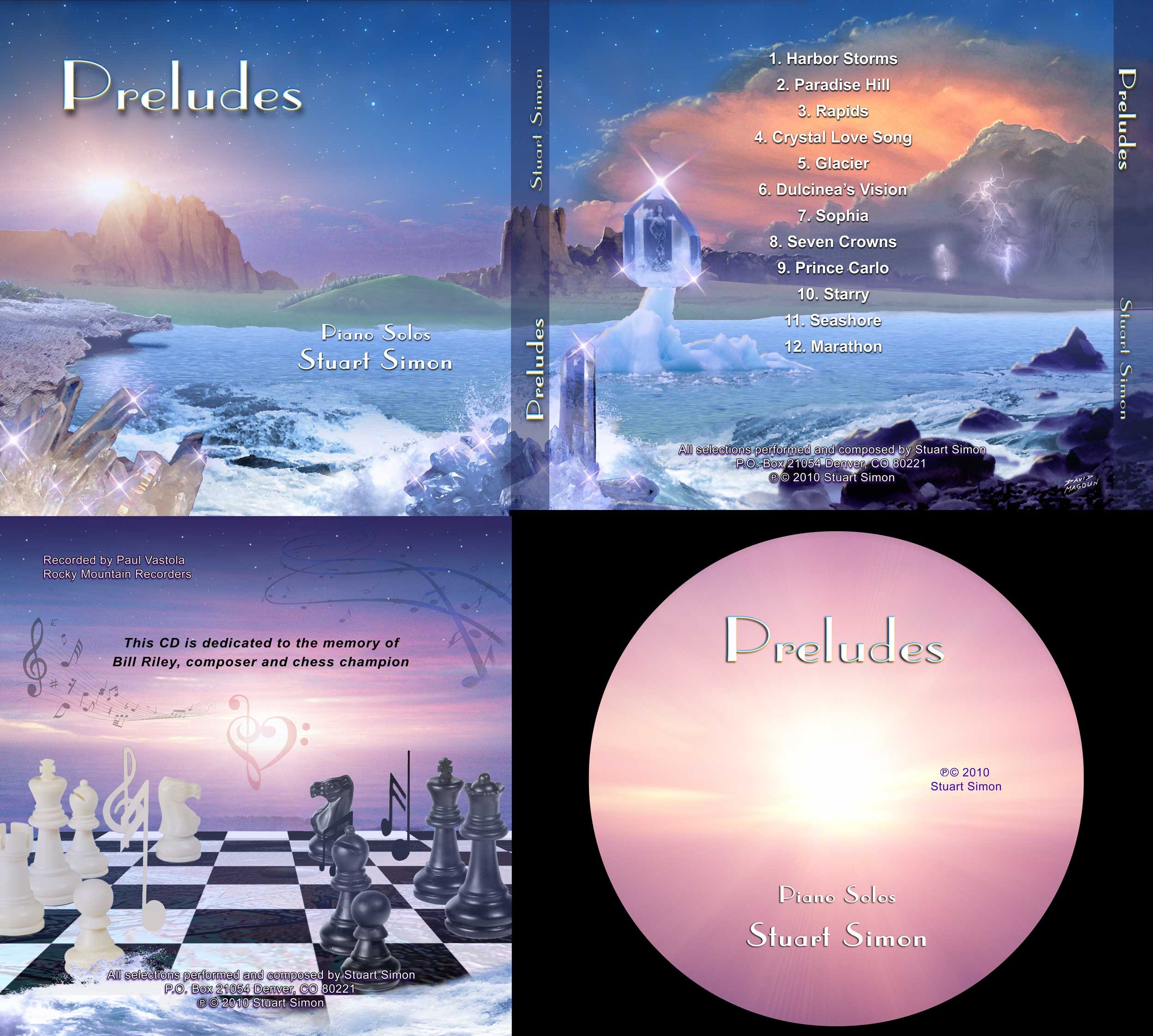 Preludes: Piano Solos — Stuart Simon — piano solos (2010)