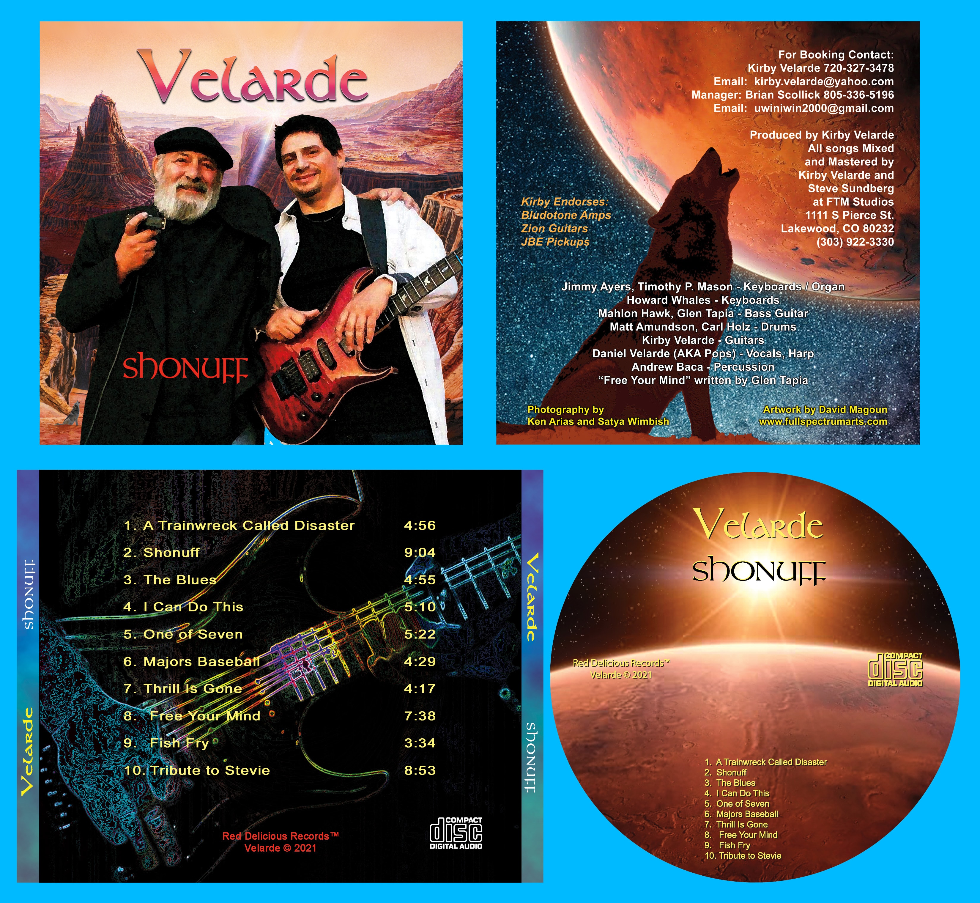 Shonuff — Velarde — Red Delicious Records (2021)