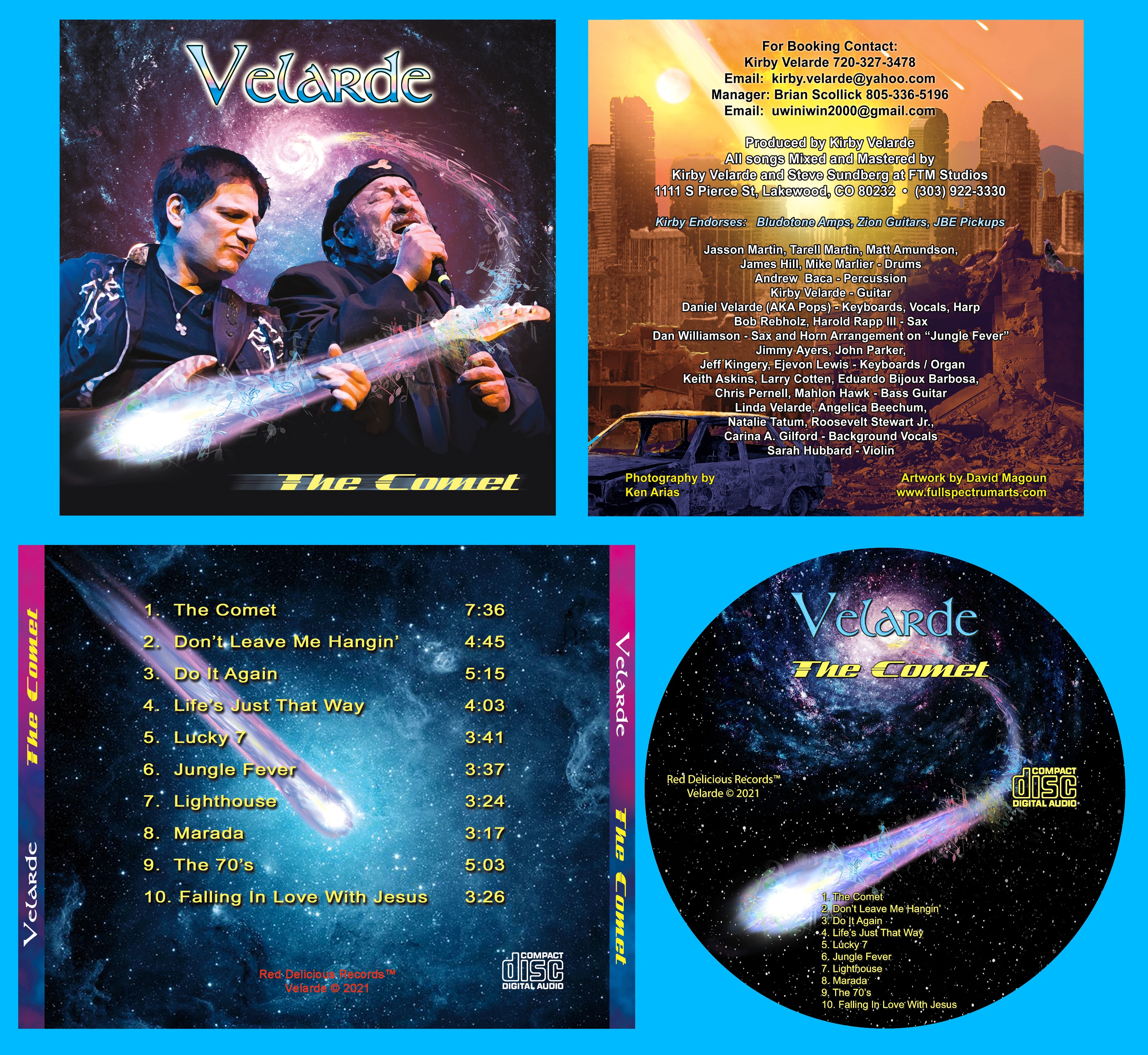 The Comet — Velarde — Red Delicious Records (2021)