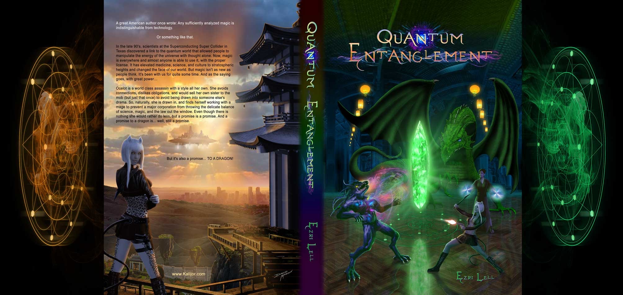 Book & Album Cover Design example