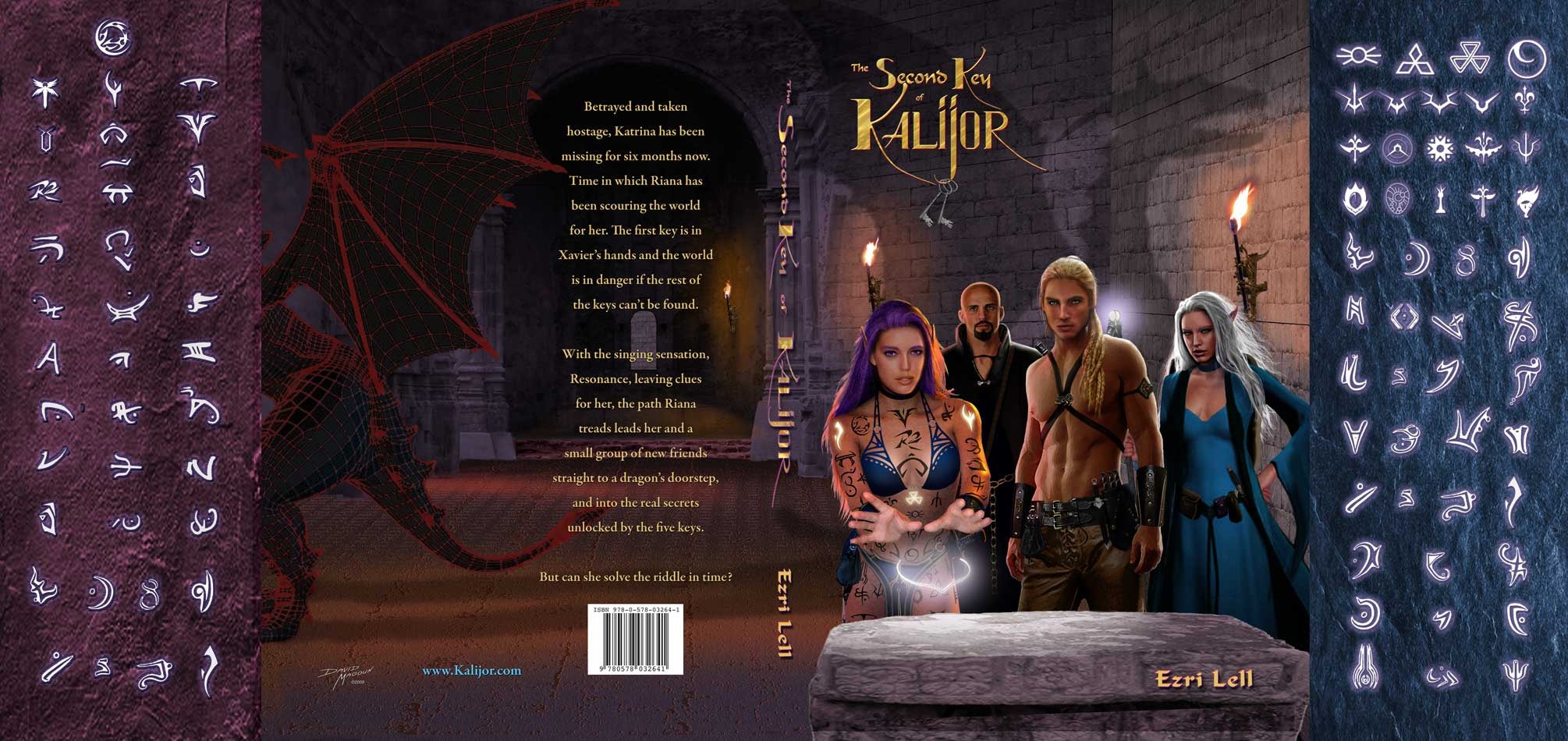 The Second Key of Kalijor — Ezri Lell — Kalijor series, Book 2