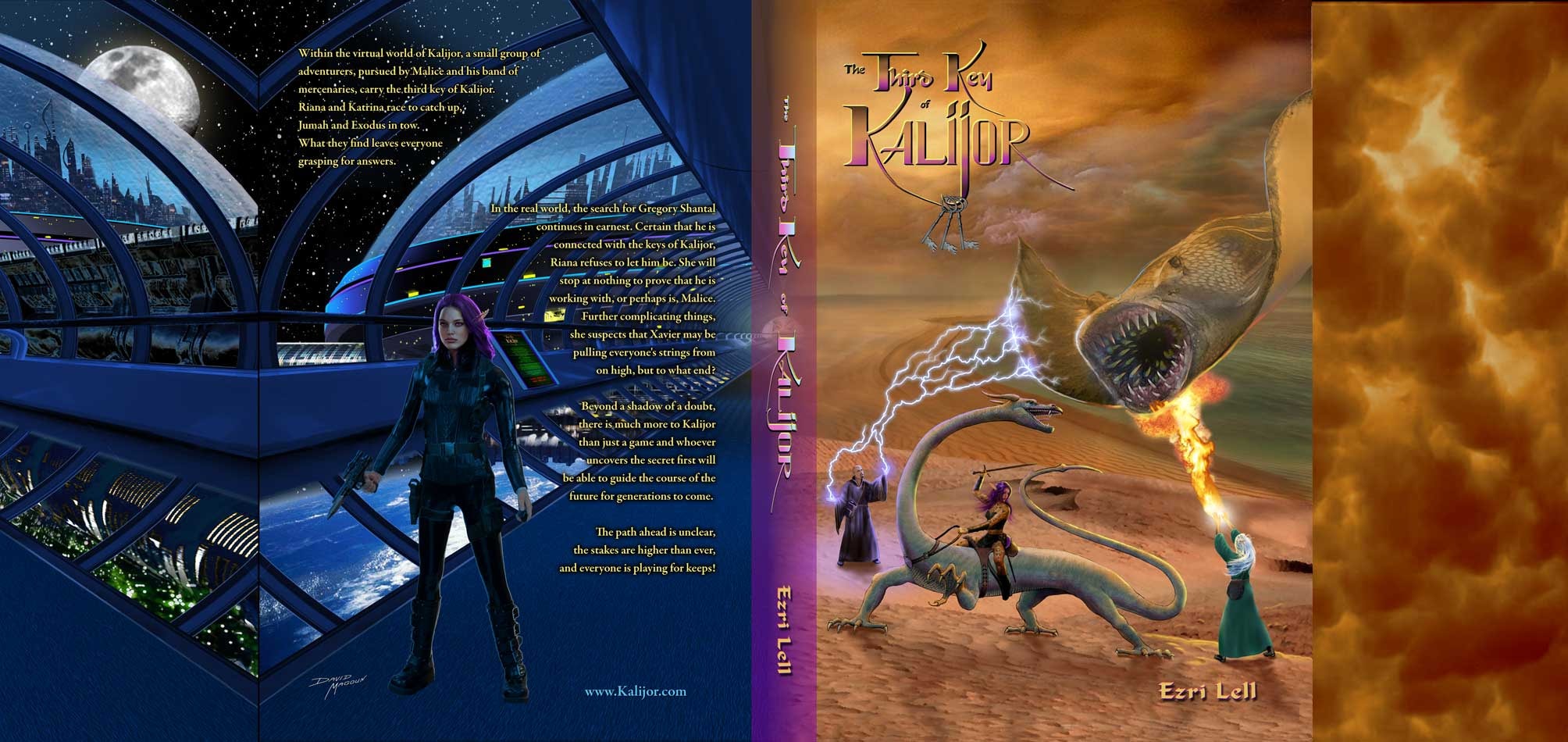 The Third Key of Kalijor — Ezri Lell — Kalijor series, Book 3