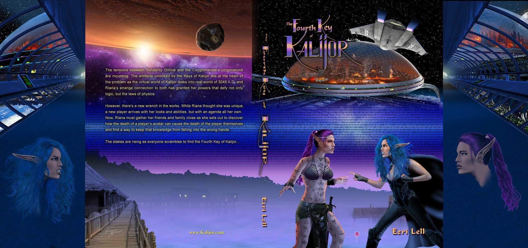 The Fourth Key of Kalijor — Ezri Lell — Kalijor series, Book 4