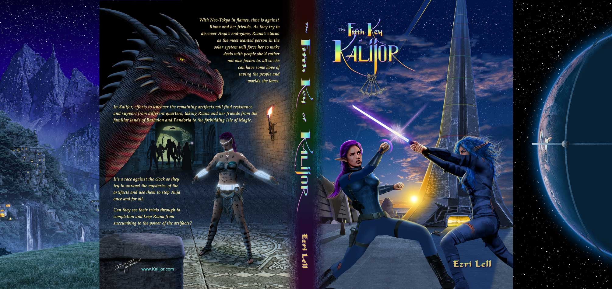 The Fifth Key of Kalijor — Ezri Lell — Kalijor series, Book 5