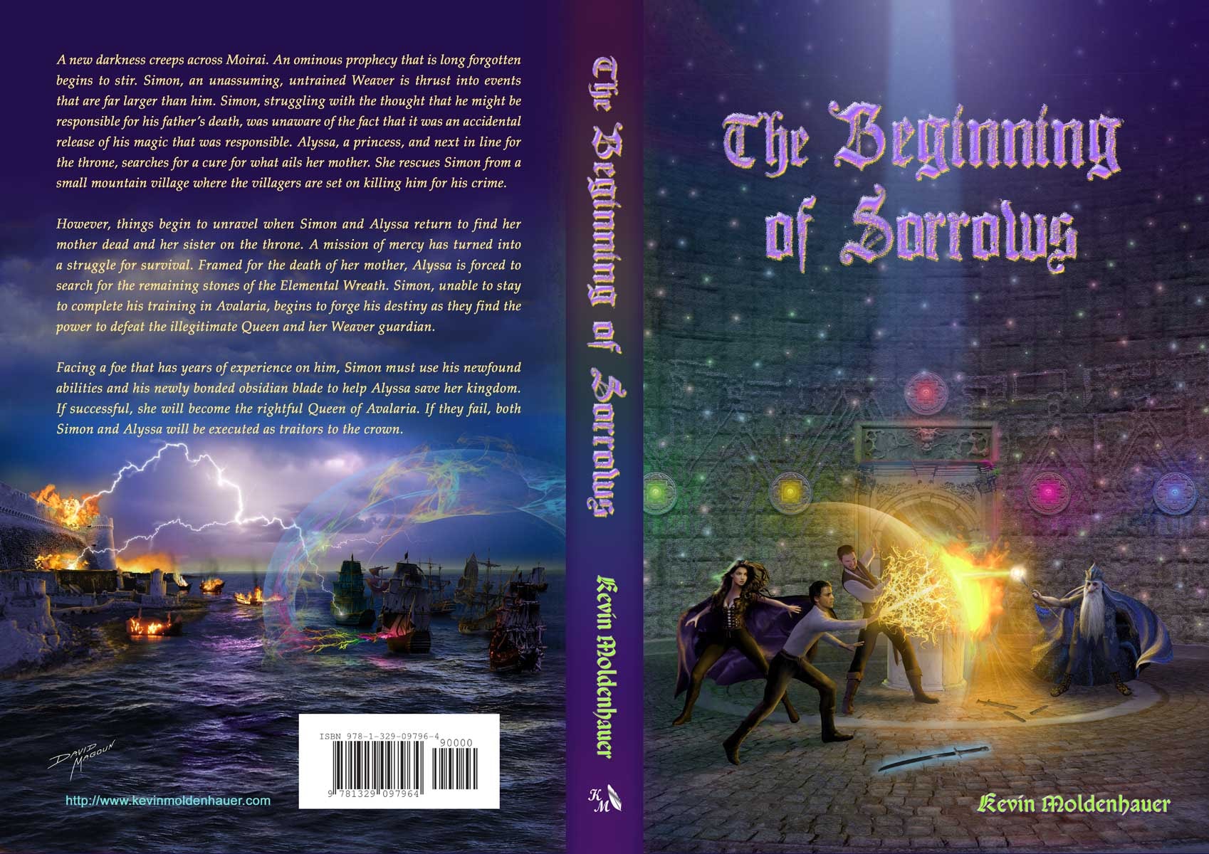 The Beginning of Sorrows — Kevin Moldenhauer — Moirai fantasy series