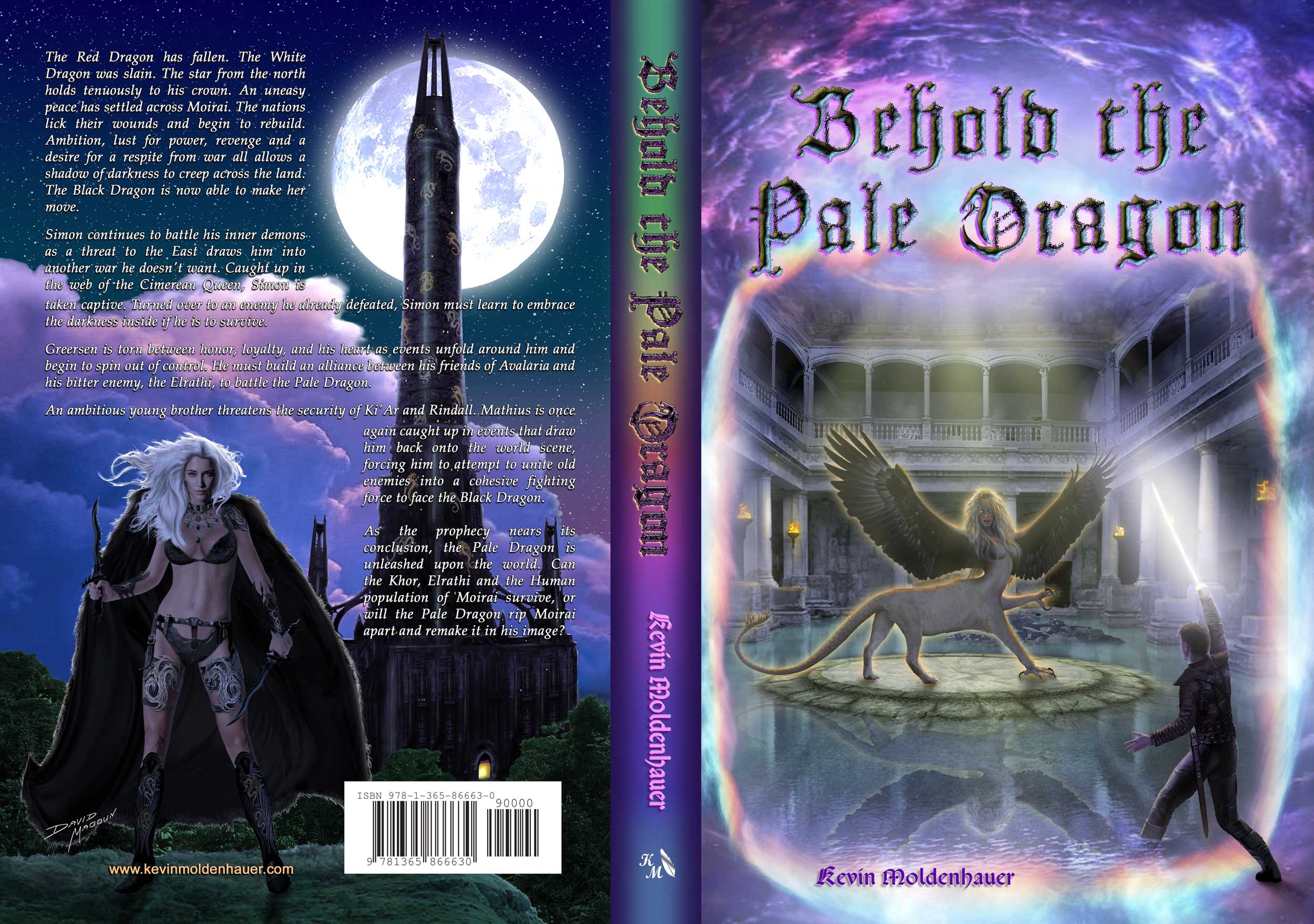Behold the Pale Dragon — Kevin Moldenhauer — Moirai fantasy series