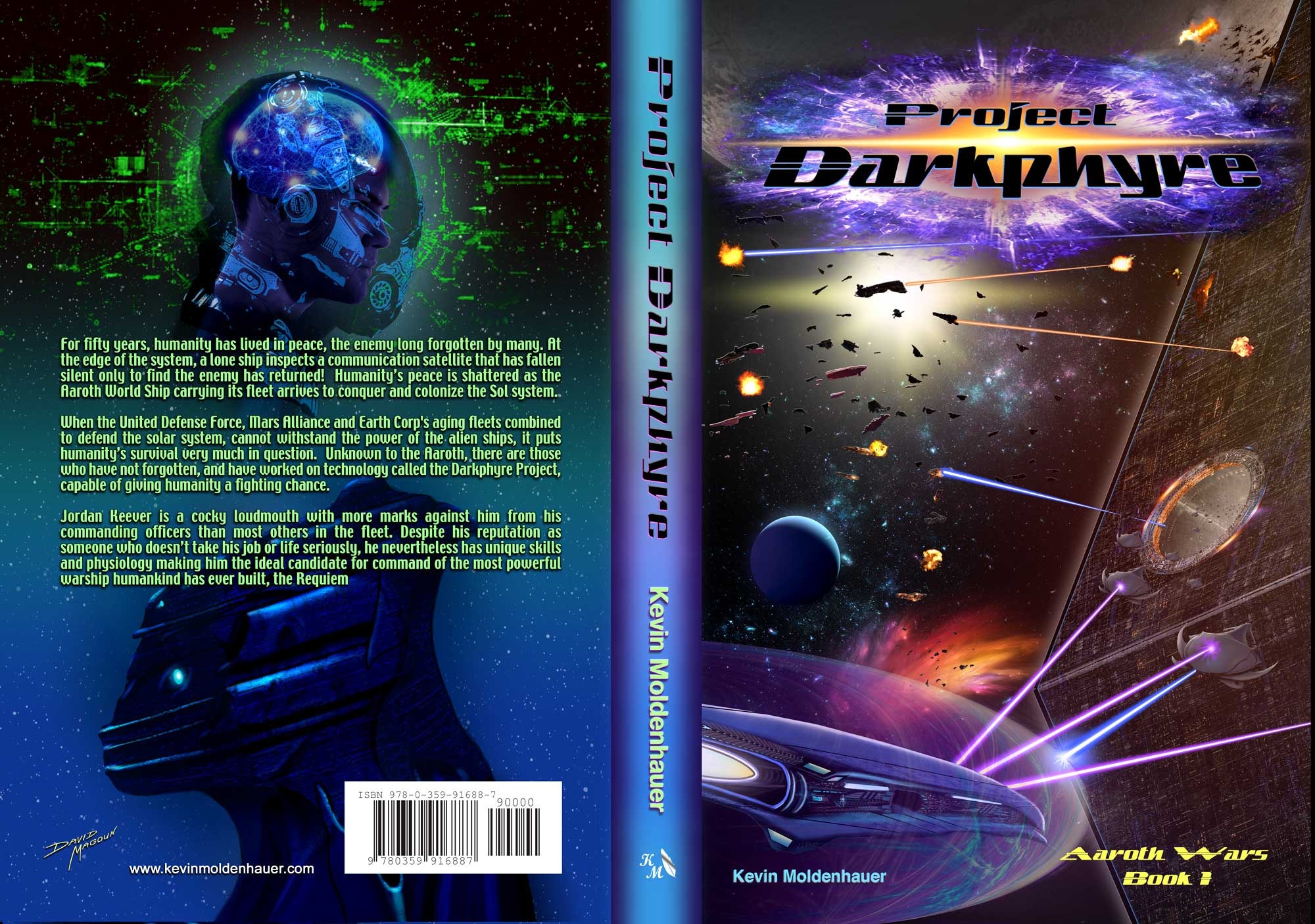 Project Darkphyre — Kevin Moldenhauer — Aaroth Wars, Book 1