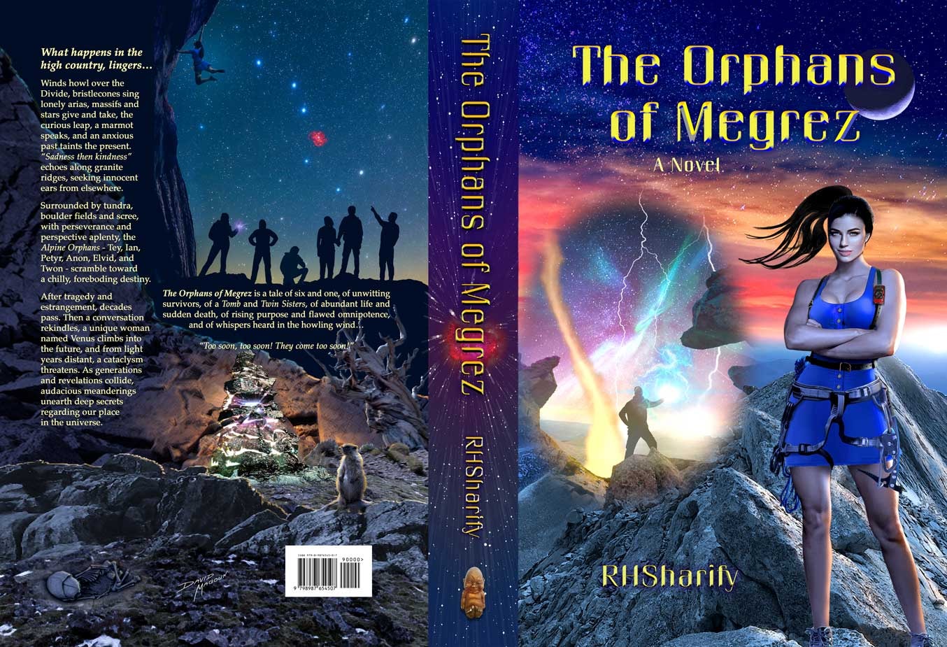 The Orphans of Megrez — RHSharify — sci-fi adventure novel