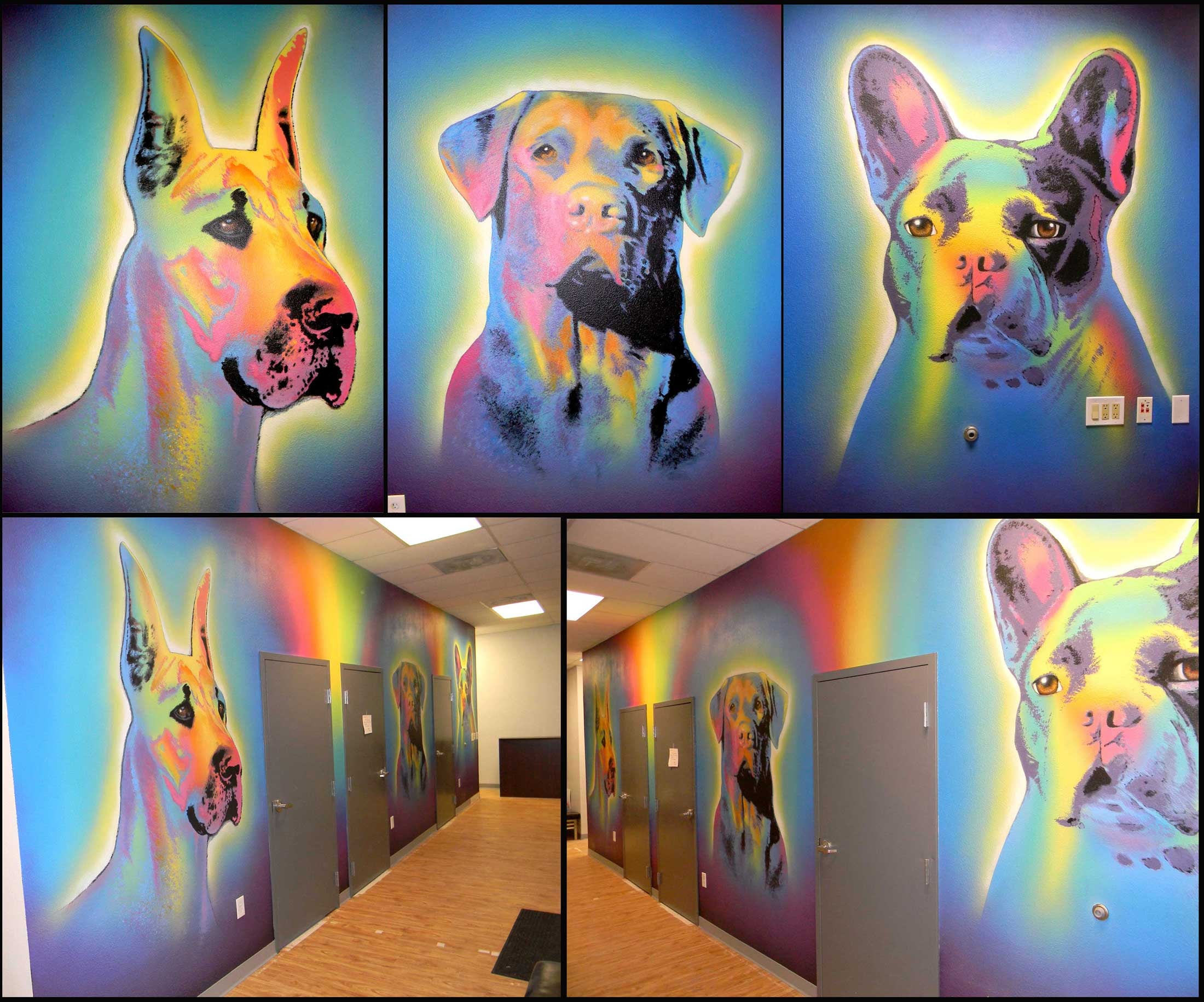 Veterinary Clinic — Pop Art Dog Portraits
