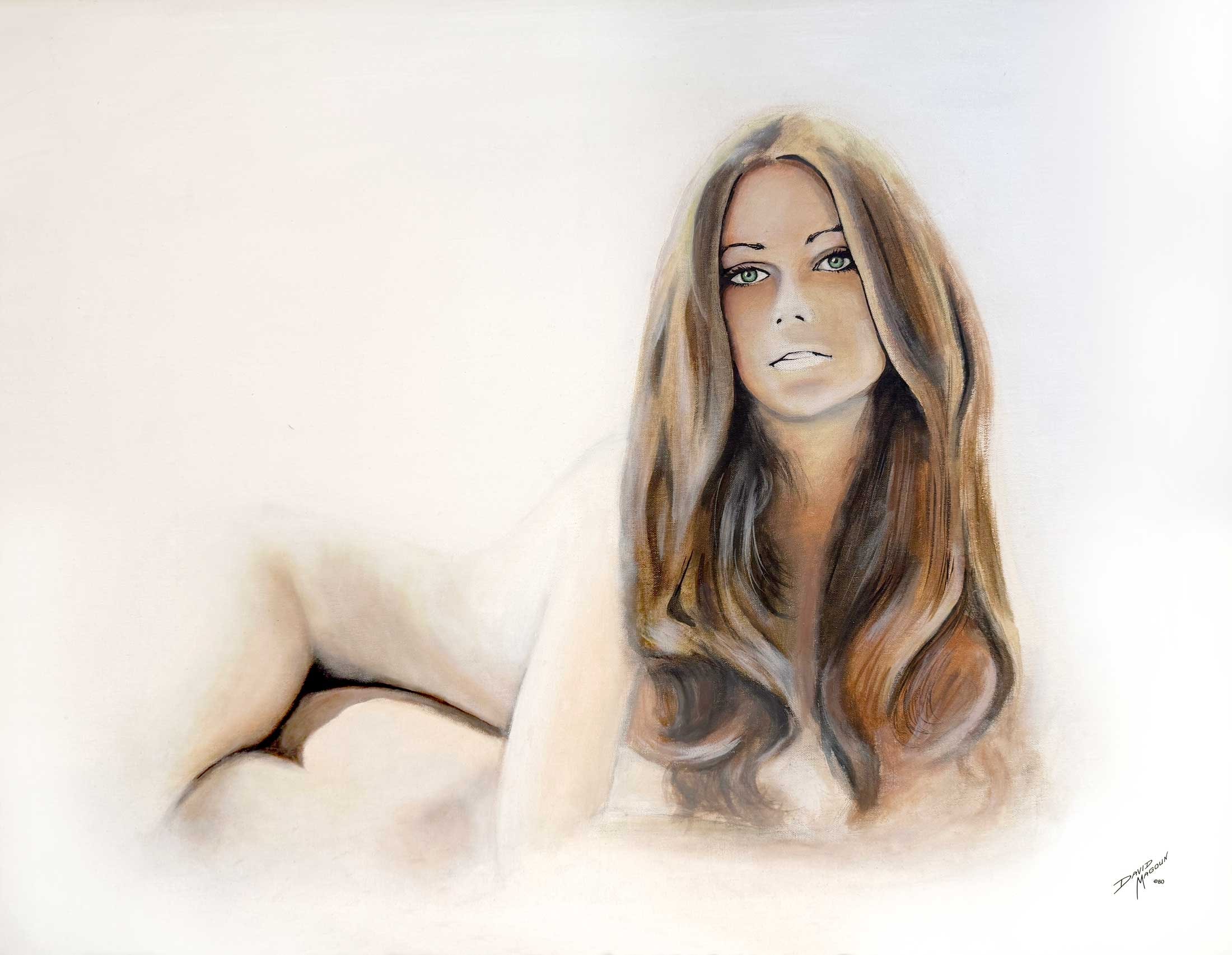 Nude on White — portrait thumbnail