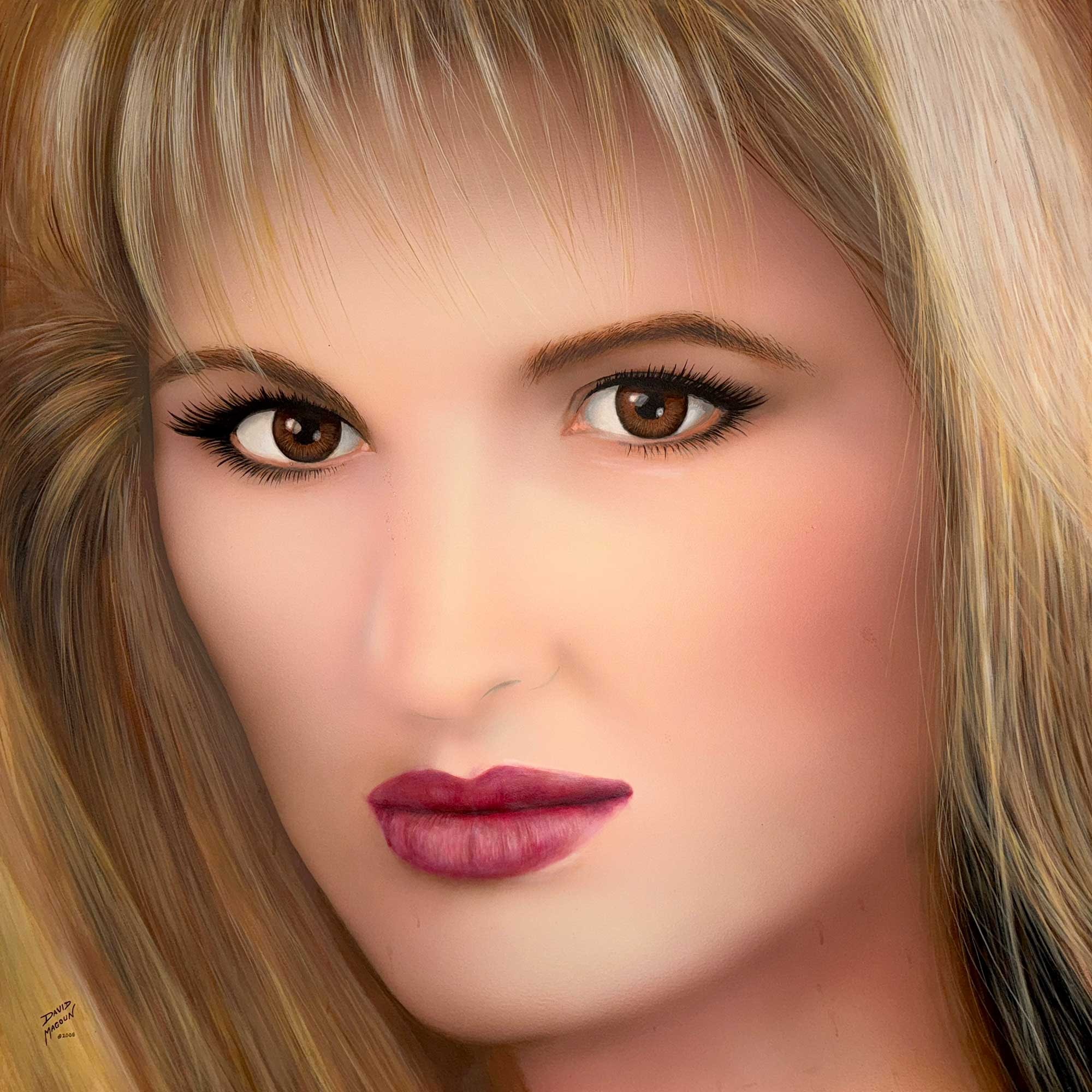 Tracy — portrait by David Magoun