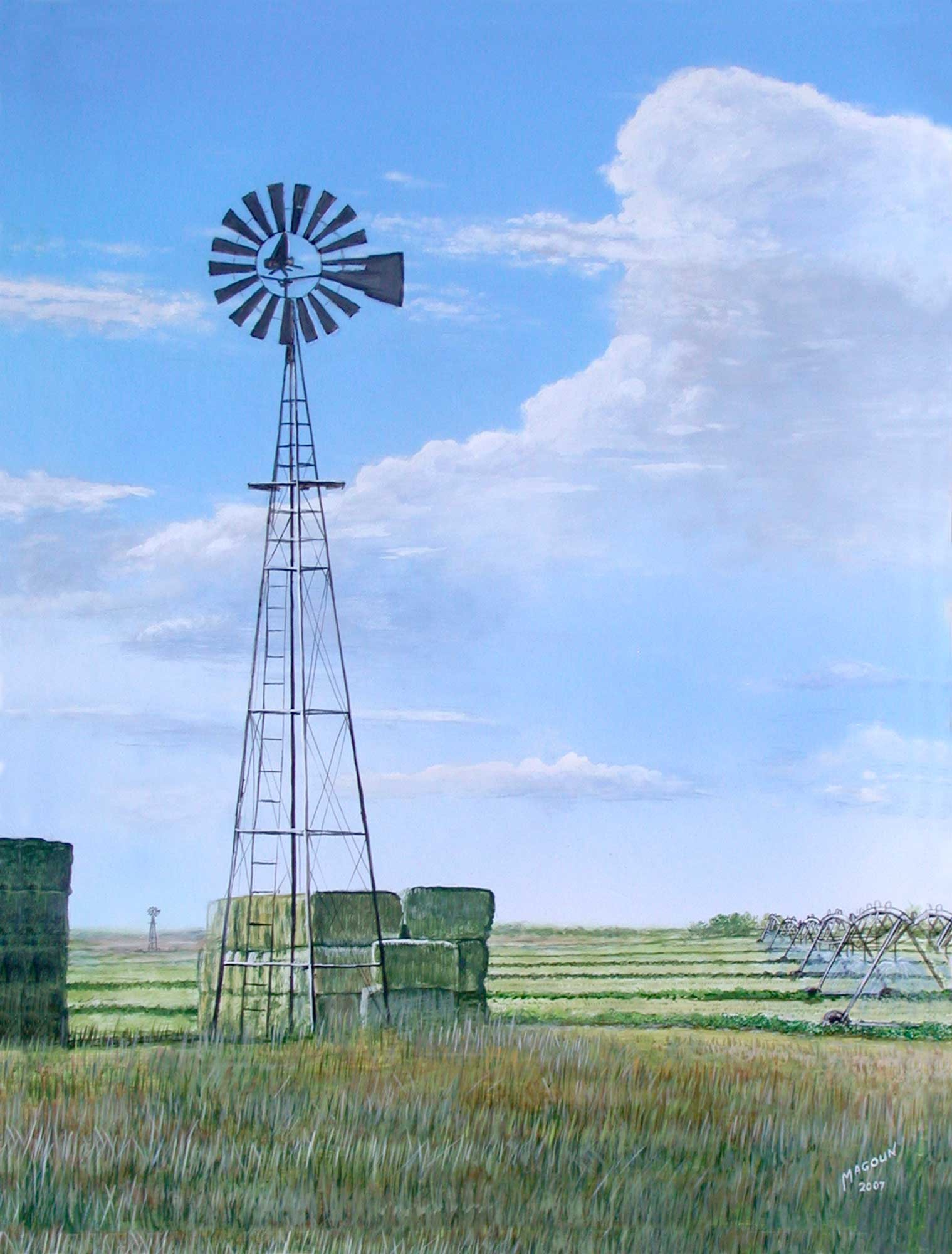 Windmill with Sprinkler — thumbnail